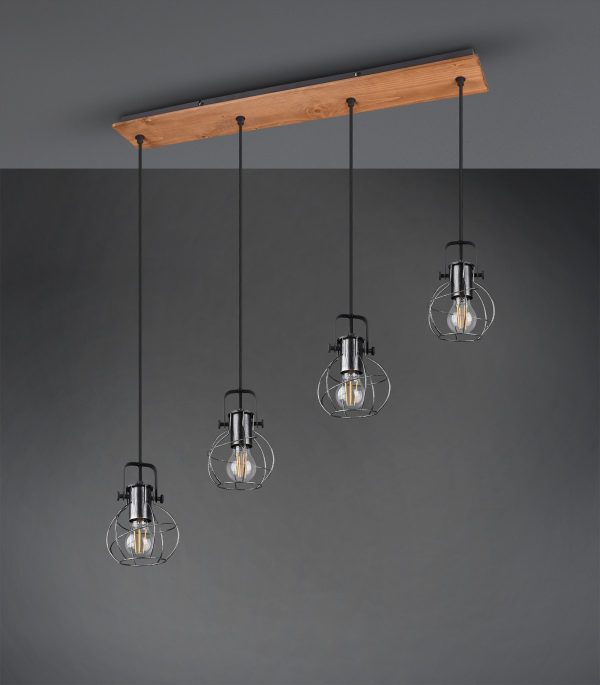 Trio 305300488 stropní svítidlo Madras 4x28W|E27