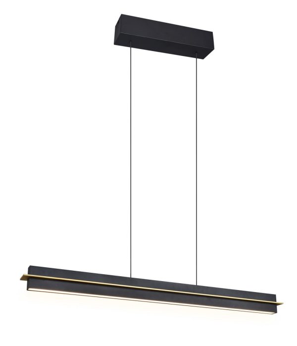 Trio T346710180 LED závěsné stropní svítidlo EMERSON | 22W integrovaný LED zdroj