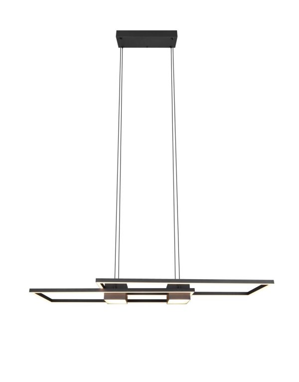 Trio T347710432 LED závěsné stropní svítidlo ALBANY  | 37W integrovaný LED zdroj | 4300lm | 2700-6500K