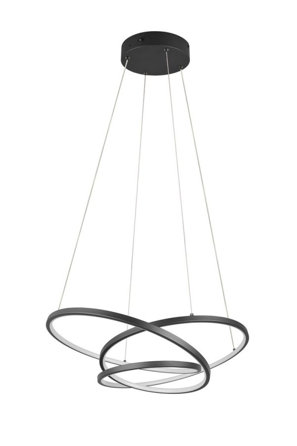 Trio T349110132 LED závěsné stropní svítidlo DARVIN  | 34W integrovaný LED zdroj | 4500lm | 2300+3000+4000K