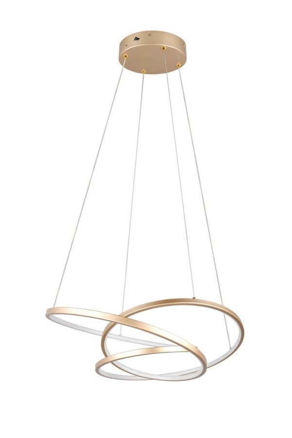 Trio T349110179 LED závěsné stropní svítidlo DARVIN  | 34W integrovaný LED zdroj | 4500lm | 2300+3000+4000K