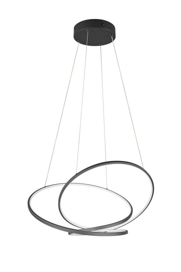 Trio T349119132 LED závěsné stropní svítidlo DARVIN  | 52W integrovaný LED zdroj | 6700lm | 2300+3000+4000K