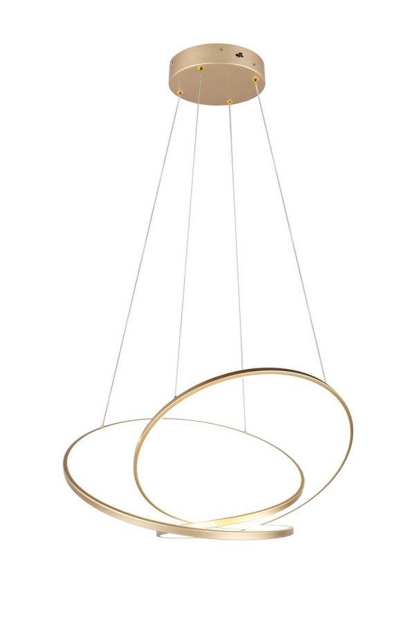 Trio T349119179 LED závěsné stropní svítidlo DARVIN  | 52W integrovaný LED zdroj | 6700lm | 2300+3000+4000K