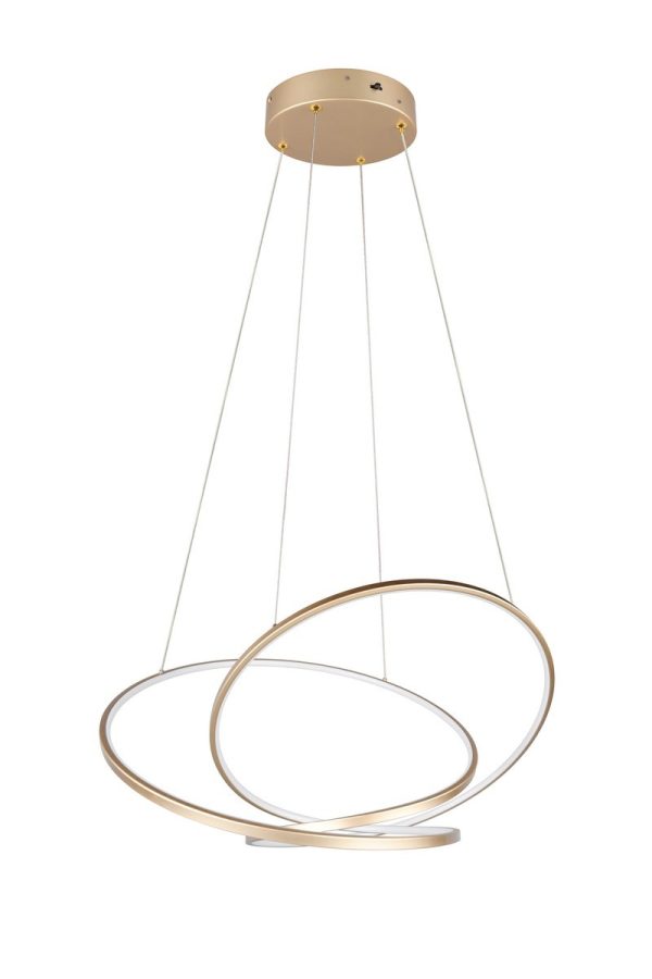 Trio T349119179 LED závěsné stropní svítidlo DARVIN  | 52W integrovaný LED zdroj | 6700lm | 2300+3000+4000K