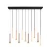 Trio T352011117 LED závěsné stropní svítidlo FIATO  | 11x3W integrovaný LED zdroj | 11x400lm | 2300+3000+4000K