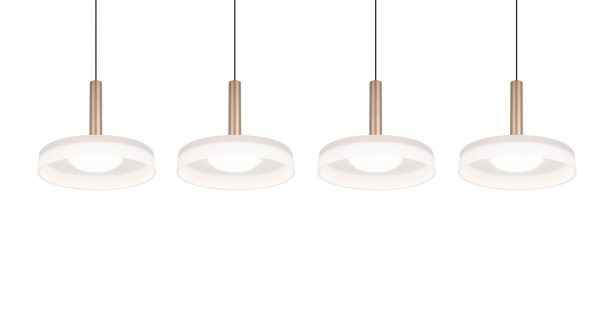 Trio T354910465 LED závěsné stropní svítidlo CELESTE  | 4x7,5W integrovaný LED zdroj | 4x750lm | 3000K