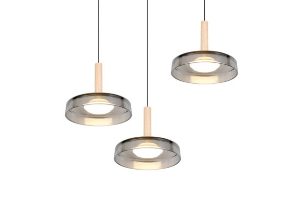 Trio T354930332 LED závěsné stropní svítidlo CELESTE  | 3x7,5W integrovaný LED zdroj | 3x750lm | 3000K