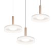 Trio T354930365 LED závěsné stropní svítidlo CELESTE  | 3x7,5W integrovaný LED zdroj | 3x750lm | 3000K