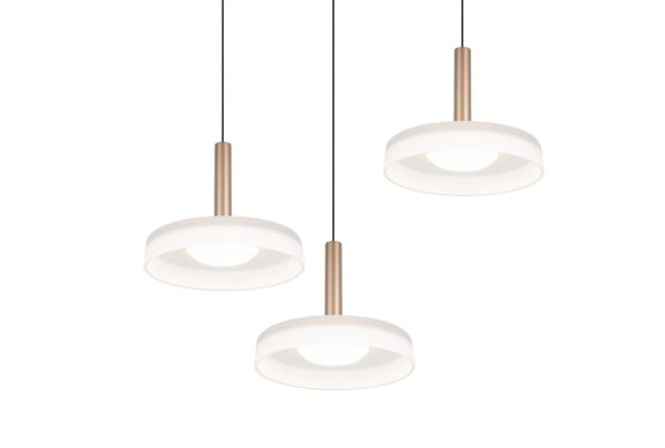 Trio T354930365 LED závěsné stropní svítidlo CELESTE  | 3x7,5W integrovaný LED zdroj | 3x750lm | 3000K
