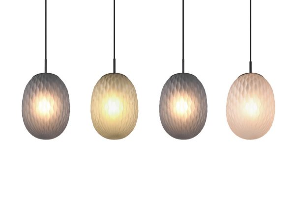 Trio T364200417 závěsné stropní svítidlo FACETTE  E27