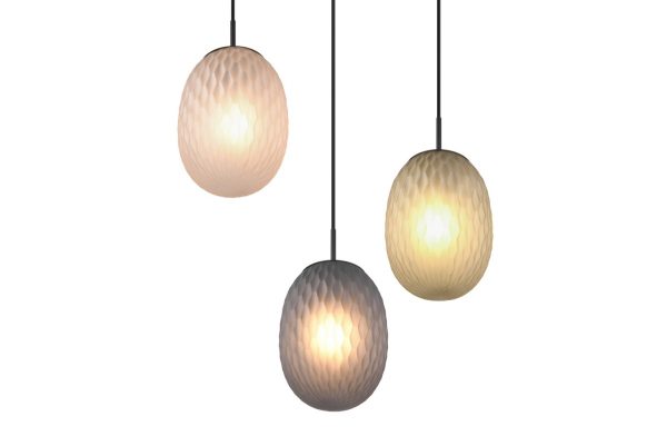 Trio T364230317 závěsné stropní svítidlo FACETTE  E27