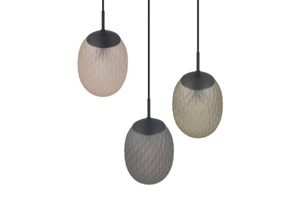 Trio T364230317 závěsné stropní svítidlo FACETTE  E27