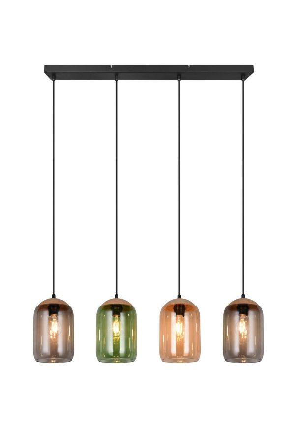 Trio T364600417 závěsné stropní svítidlo CORK  E27