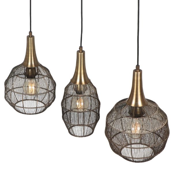 Trio T365400304 závěsné stropní svítidlo SORAYA  E27