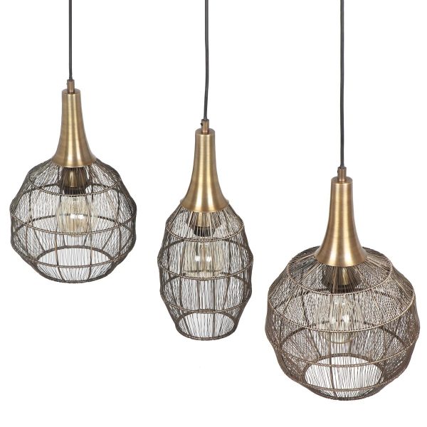 Trio T365400304 závěsné stropní svítidlo SORAYA  E27