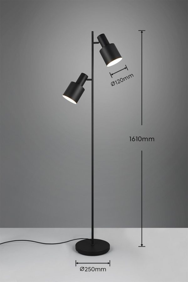 Trio T419400232 stojací lampa AGUDO  E27