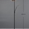 Trio T449510232 LED stojací lampa WILLIS  | 39+6W integrovaný LED zdroj | 4600lm | 2700+3350+4000K