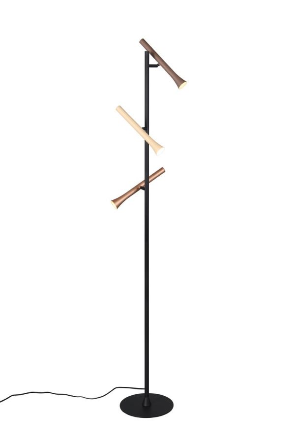 Trio T452010317 LED stojací lampa FIATO  | 3x3W integrovaný LED zdroj | 400lm | 2300+3000+4000K