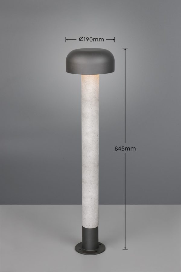 Trio T462560178 zahradní sloupek FRASER  E27