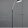Trio T463400180 stojací lampa TRAVELLER  E27