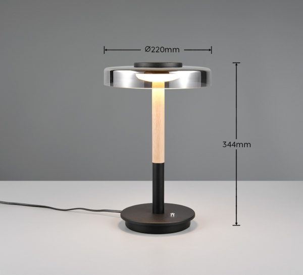 Trio T554910132 LED stolní lampička CELESTE  | 10W integrovaný LED zdroj | 1050lm | 3000K