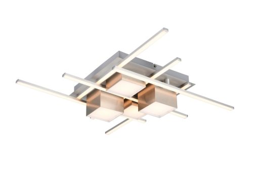 Trio T647810407 LED přisazené stropní svítidlo ROGER | 35W integrovaný LED zdroj