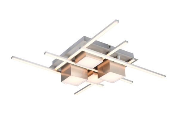 Trio T647810407 LED přisazené stropní svítidlo ROGER | 35W integrovaný LED zdroj