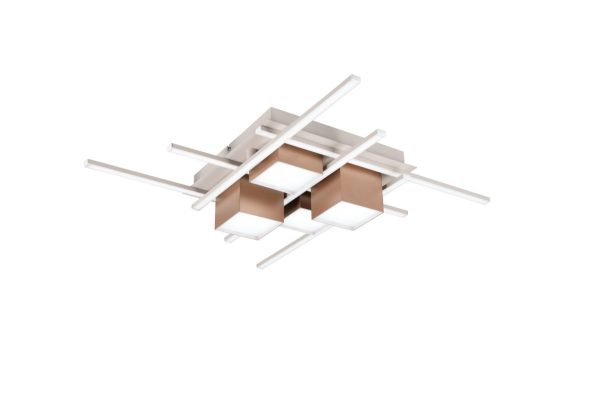 Trio T647810465 LED přisazené stropní svítidlo ROGER | 35W integrovaný LED zdroj
