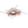 Trio T647810465 LED přisazené stropní svítidlo ROGER | 35W integrovaný LED zdroj