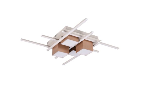 Trio T647810465 LED přisazené stropní svítidlo ROGER | 35W integrovaný LED zdroj