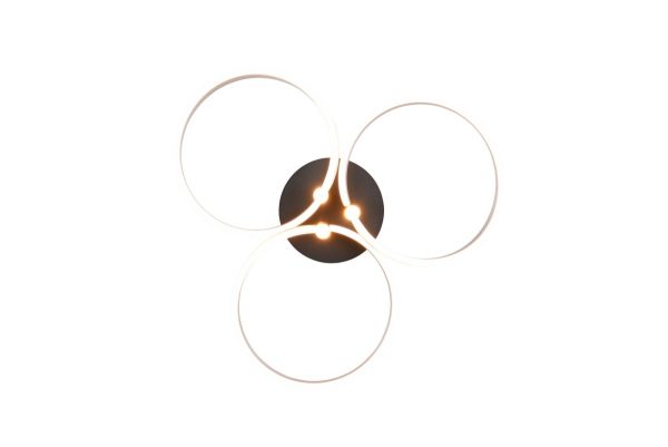 Trio T648110605 LED přisazené stropní svítidlo CARUSO  | 43W integrovaný LED zdroj | 4980lm | 2300+3000+4000K
