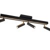 Trio T648310532 LED přisazené stropní svítidlo ZENO  | 12+4x5,5W integrovaný LED zdroj | 4x650lm | 2700-6500K