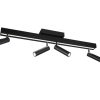 Trio T648310532 LED přisazené stropní svítidlo ZENO  | 12+4x5,5W integrovaný LED zdroj | 4x650lm | 2700-6500K