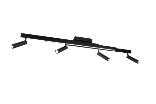 Trio T648310532 LED přisazené stropní svítidlo ZENO  | 12+4x5,5W integrovaný LED zdroj | 4x650lm | 2700-6500K