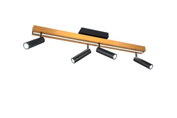 Trio T648310580 LED přisazené stropní svítidlo ZENO  | 12+4x5,5W integrovaný LED zdroj | 4x650lm | 2700-6500K