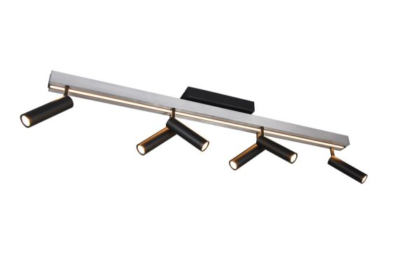 Trio T648310705 LED přisazené stropní svítidlo ZENO  | 18+6x5,5W integrovaný LED zdroj | 2200lm | 2700-6500K