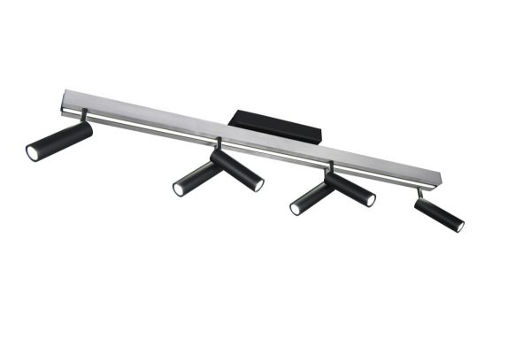 Trio T648310705 LED přisazené stropní svítidlo ZENO  | 18+6x5,5W integrovaný LED zdroj | 2200lm | 2700-6500K