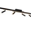 Trio T648310732 LED přisazené stropní svítidlo ZENO  | 18+6x5,5W integrovaný LED zdroj | 2200lm | 2700-6500K