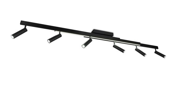 Trio T648310732 LED přisazené stropní svítidlo ZENO  | 18+6x5,5W integrovaný LED zdroj | 2200lm | 2700-6500K