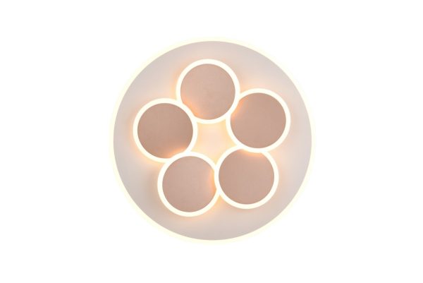 Trio T653210676 LED přisazené stropní svítidlo MANDALA  | 35W integrovaný LED zdroj | 4200lm | 2700-6500K