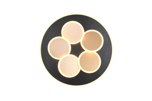 Trio T653210680 LED přisazené stropní svítidlo MANDALA  | 35W integrovaný LED zdroj | 4200lm | 2700-6500K