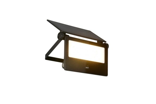 Trio TR22106132 LED solární venkovní nástěnné svítidlo MOURA  | 18W integrovaný LED zdroj | 2150lm | 3000+4000+6000K