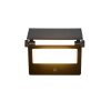 Trio TR22106132 LED solární venkovní nástěnné svítidlo MOURA  | 18W integrovaný LED zdroj | 2150lm | 3000+4000+6000K