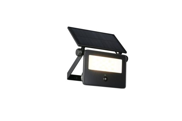 Trio TR22109132 LED solární venkovní nástěnné svítidlo MOURA  | 10W integrovaný LED zdroj | 1100lm | 3000+4000+6000K