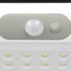 Trio TR23066101 LED solární venkovní nástěnné svítidlo MACAPA  | 5W integrovaný LED zdroj | 390lm | 4000K