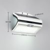 Trio TR23066101 LED solární venkovní nástěnné svítidlo MACAPA  | 5W integrovaný LED zdroj | 390lm | 4000K