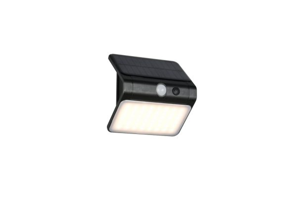 Trio TR23156102 LED solární venkovní nástěnné svítidlo OLINDA  | 2,5W integrovaný LED zdroj | 250lm | 4000K