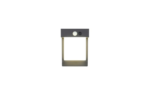 Trio TR23286132 LED solární venkovní nástěnné svítidlo COLOMBO  | 5,5W integrovaný LED zdroj | 650lm | 4000K