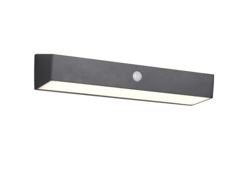 Trio TR23306102 LED solární venkovní nástěnné svítidlo SILVES  | 6W integrovaný LED zdroj | 700lm | 4000K