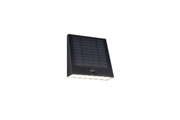 Trio TR23326102 LED solární venkovní nástěnné svítidlo ALVORADA  | 6W integrovaný LED zdroj | 600lm | 4000K